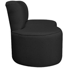 Sofá Curvo 2 Lugares Amsterdã 130cm Bouclé - Doce Sonho Móvei