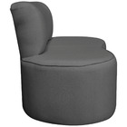 Sofá Curvo 2 Lugares Orgânico Escritório Recepção Sala Amster