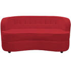 Sofá Curvo 2 Lugares Orgânico Sala Recepção Escritório Decora