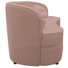 Sofá Curvo 2 Lugares Orgânico Sala Recepção Escritório Decora