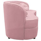 Sofá Curvo 2 Lugares Orgânico Sala Recepção Escritório Decora