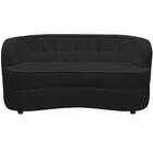 Sofá Curvo 2 Lugares Orgânico Sala Recepção Escritório Decora