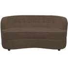 Sofá Curvo 2 Lugares Orgânico Sala Recepção Escritório Decora