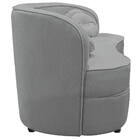 Sofá Curvo 2 Lugares Orgânico Sala Recepção Escritório Decora