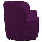 Sofá Curvo 2 Lugares Orgânico Sala Recepção Escritório Decora