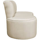 Sofá Curvo 2 Lugares Sala De Estar Recepção Escritório Amster