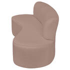 Sofá Curvo 3 Lugares Amsterdã 180cm Linho - Amarena Móveis -