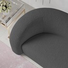 Sofá Curvo 3 Lugares Orgânico Sala Recepção Escritório Coréia