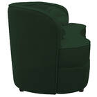 Sofá Curvo 3 Lugares Orgânico Sala Recepção Escritório Decora