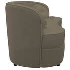 Sofá Curvo 3 Lugares Orgânico Sala Recepção Escritório Decora