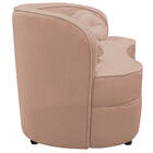 Sofá Curvo 3 Lugares Orgânico Sala Recepção Escritório Decora