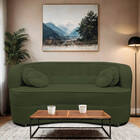 Sofá Curvo 3 Lugares Orgânico Sala Recepção Escritório Decora