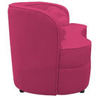 Sofá Curvo 3 Lugares Orgânico Sala Recepção Escritório Decora