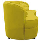 Sofá Curvo 3 Lugares Orgânico Sala Recepção Escritório Decora