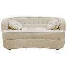 Sofá Curvo 3 Lugares Orgânico Sala Recepção Escritório Decora