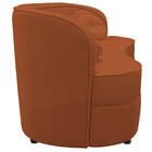 Sofá Curvo 3 Lugares Orgânico Sala Recepção Escritório Decora