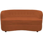 Sofá Curvo 3 Lugares Orgânico Sala Recepção Escritório Decora