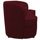 Sofá Curvo 3 Lugares Orgânico Sala Recepção Escritório Decora