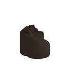 Sofá Curvo 4 Lugares 260cm Lua Yescasa Marrom