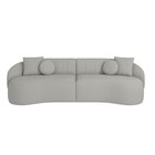 Sofá Curvo 4 Lugares 280cm Lua Yescasa Neve