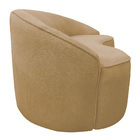 Sofá Curvo Montserrat 180cm 03 Lugares Bouclé Camel - Nexta C