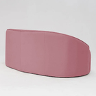 Sofá Curvo Montserrat 180cm 03 Lugares Veludo Rosa - Nexta Ca