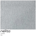 Sofá Curvo Montserrat 210cm 03 Lugares Linho Cinza - Nexta Ca