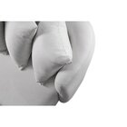 Sofá Curvo Orgânico 3 Lugares Orion Yescasa Cinza