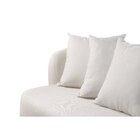 Sofá Curvo Orgânico 3 Lugares Orion Yescasa Nude