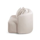 Sofá Curvo Orgânico Durabilidade E Resistência Nude