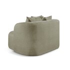 Sofá Curvo Orgânico Orion Elegância E Contemporaneidade Verde