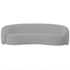 Sofá Curvo Orgânico Sala Recepção 3 Lugares Alemanha 180cm Bo