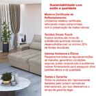 Sofá Dallas 2,90 Reclinável Retrátil Veludo Chocolate Império