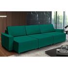 Sofá Dallas 3.40m Retrátil - Verde