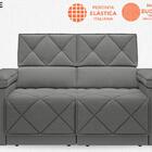 Sofá Dante 1,70m Assento Retrátil E Reclinável Velosuede Graf