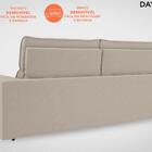 Sofá Daytona 2,50m Assento Retrátil E Reclinável Velosuede Ar