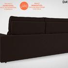 Sofá Daytona 2,50m Assento Retrátil E Reclinável Velosuede Ch