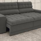 Sofá Daytona 2,50m Assento Retrátil E Reclinável Velosuede Ci