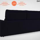 Sofá Daytona 2,50m Assento Retrátil E Reclinável Velosuede Pr