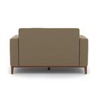 Sofá De 2 Lugares Madah De Veludo Bege 140cm