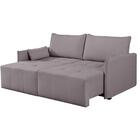 Sofá De 2 Lugares Retrátil Barbacena Cinza 198cm