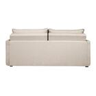 Sofá De 2 Lugares Retrátil Barbacena Tramado Cru 198cm