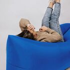 Sofá De Ar Hug Bag Inflável Camping Azul Vg+
