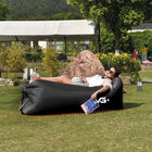 Sofá De Ar Hug Bag Inflável Camping Preto Vg+