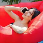 Sofá De Ar Hug Bag Inflável Camping Vermelho Vg+