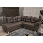 Sofá De Canto 2 E 3 Lugares Chicago Com Almofadas Soltas Gazi