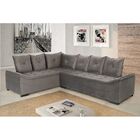 Sofá De Canto 3x2 Lugares Arezo Estofados Mobycasa Moveis Cin