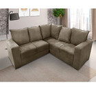 Sofá De Canto 4 Lugares Belo Slim Veludo Tiba