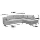 Sofá De Canto 5 Lugares