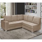 Sofá De Canto 5 Lugares Espuma D-28  Bege